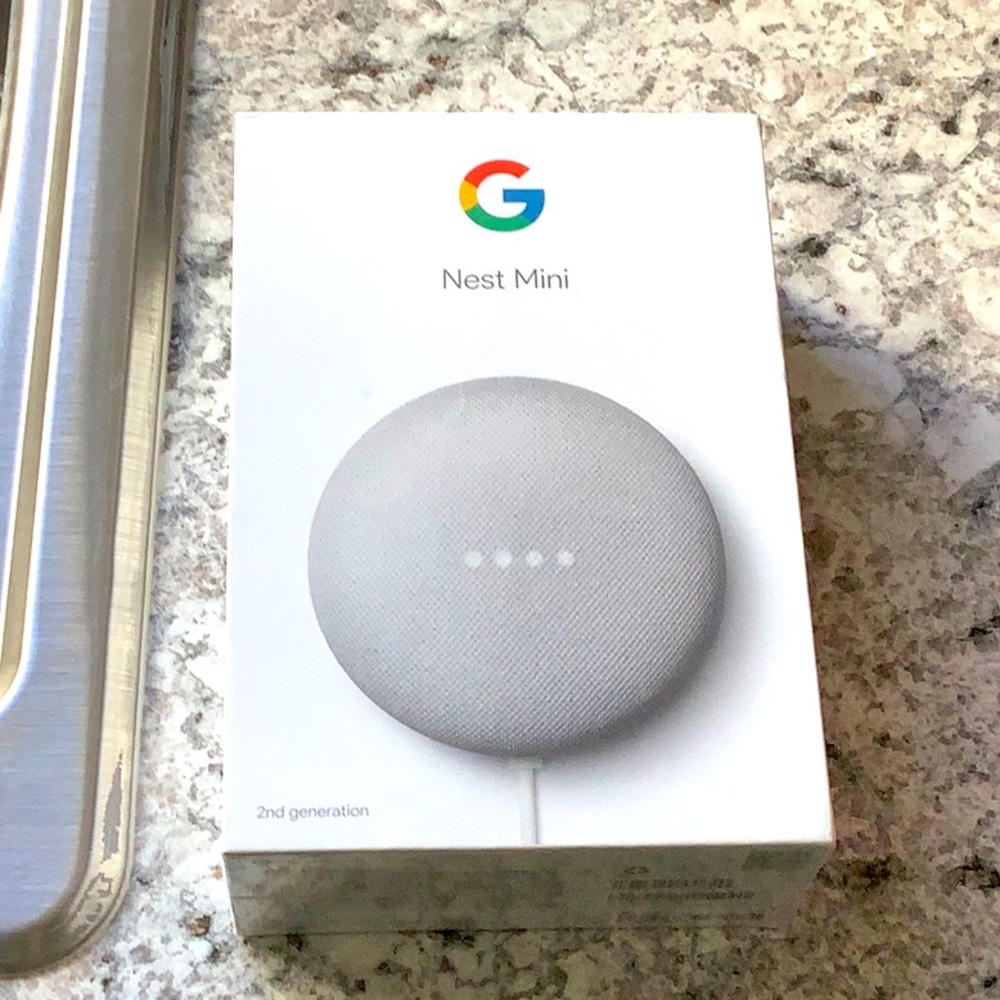 Google Nest mini second generation. New in the box